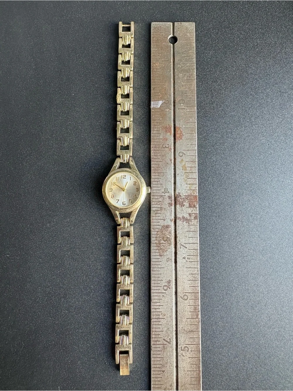 Vintage Gold‎ Tone Women's Bracelet Watch